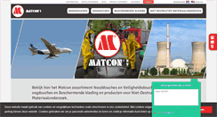 Desktop Screenshot of matcon.com